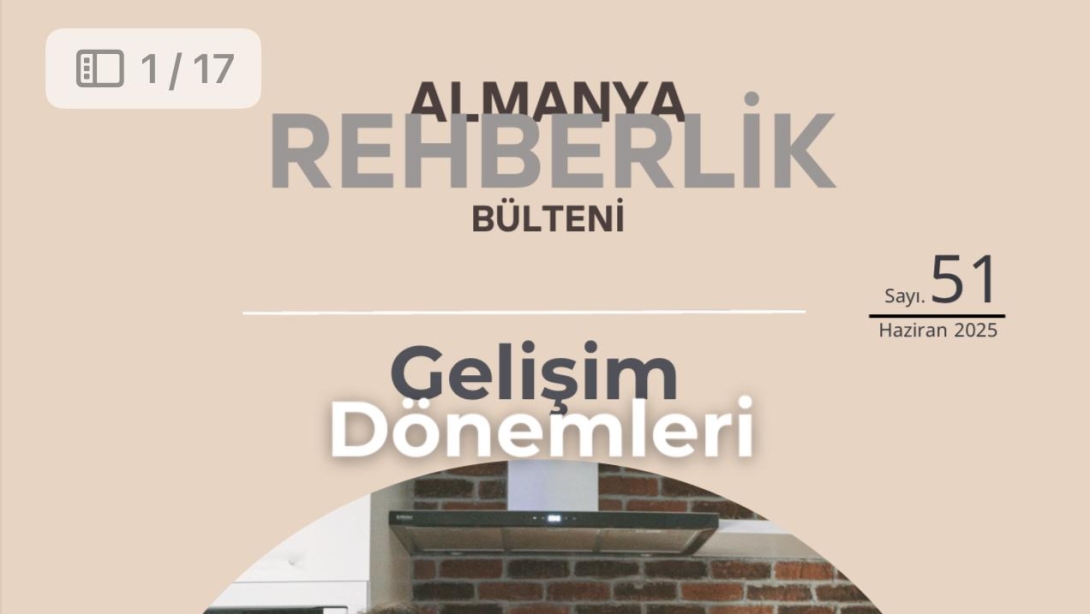 Almanya Rehberlik Bülteni Sayı 51 Yayında